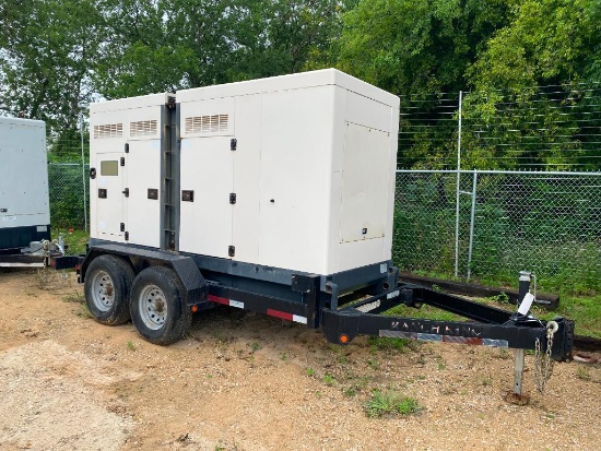 2014 AltaStream Power Systems 125 KVA Towable Generator, Dual Fuel Natural Gas or LP, Model