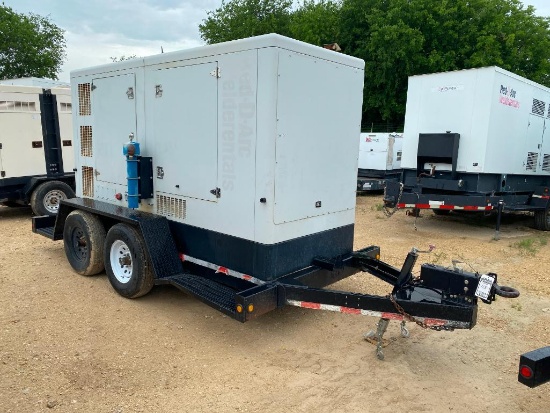 2014 HiPower Power Systems 165 KVA Towable Generator, Dual Fuel Natural Gas or LP, Model HRNG165T6