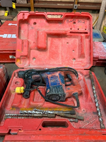 Milwaukee Hammer Drill, 1-1/2" Capacity, 11 Amp, 120 V