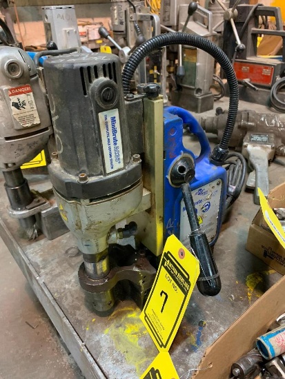 Roto Brute Mini Brute AC35 Magnetic Drill, 1-3/8" Capacity, 8 Amp, 115 V