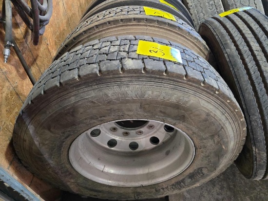 (5) Assorted Tractor Tires on Steel/Aluminum Rims