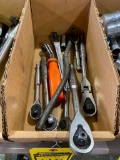 Assorted Socket Ratchet Drivers, up to 1/4