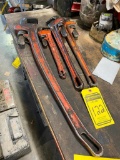 (4) Pipe Wrenches 30