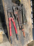 (4) Pipe Wrenches, up to 14