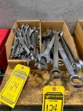 (2) Boxes of Assorted Combination Wrenches, up to 1-1/4