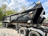 2015 East Frame Dump Trailer, Model, VIN 1E1D4R389FR053086, Tandem Axle w/ Tag Axle, 80,000 GVWR,