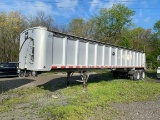 2015 39' Mac Frameless Aluminum Dump Trailer, Tandem Axle, 80,000 GVWR, Air Ride Suspension, Aero