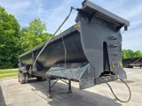 2006 Mana Frame Dump Trailer,80,000 GVWR, Air Ride Suspension, Buyers Automatic Mesh Canopy, VIN