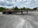 2001 Raven Spread Axle Aluminum Flatbed Trailer, 78,800 GVWR, Air Ride Suspension, VIN