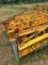 (10) Racks of Assorted Scaffolding Parts