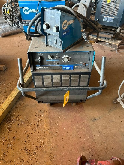 Miller Dimension 452 CC/CV-DC Welding Power Source, 230/460 Volt, 3 PH, w/ 70 Series Wire Feeder