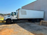 2005 International 4300 DT466 Box Truck, Tandem Axle, 25' Box, Automatic Transmission, VIN