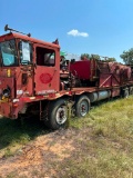Moller Manufacturing Co Workover Rig, V8 Detroit Diesel, VIN D6560294 (Needs Repairs), Vertical Boom