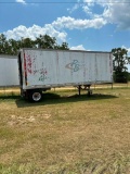 1996 Fruehauf Single Axle Van Trailer, 28', Model FBB-91S-NF1-28W, VIN 1H2V02812TE06, & Contents