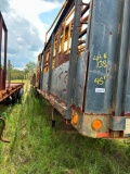1988 Transcraft 45' T/A Flatbed Trailer, Model TL90K-45, VIN 1TT-F4520-X-J1031331
