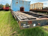 Tri-Axle Step Deck Trailer, 37' Lower Deck, 11' Upper Deck, w/ Mud Box (No Title)