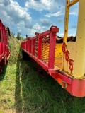 1997 Utility 30' T/A Flatbed Trailer, VIN 1UYF52377VA203401
