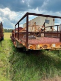 1994 Butler T/A Step Deck Trailer, 30' Well, 10' Upper Deck, VIN 1BUD40205R1003727, & Contents