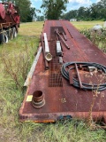 38' Flatbed T/A Steel Deck Trailer (No Title)