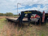 2012 Big Tex Gooseneck Trailer, 30' T/A 25 GN 48