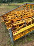 (10) Racks of Assorted Scaffolding Parts