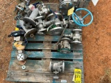 (5) Skids of Assorted Valves