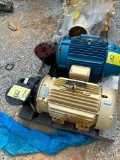 (3) Electric Motors: (1) Baldor, 25 HP, 284JM Frame, 230/460 V, (1) Weg, 20 HP, 284/6JM Frame,