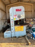 DoAll Vertical Band Saw, Model 36-W, 440 V, S/N 31-571783