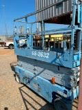 Genie GS 2632 Scissor Lift, 500 LB. Cap., 24 V (Needs Repairs)
