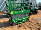 Genie GS1930 Scissor Lift, 550 LB. Cap., 24 V (Needs Repairs)