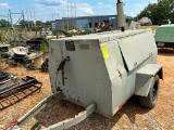 Leroy Enclosed Diesel Compressor, Perkins Inline 4-Cylinder Diesel Engine, 200 Max. PSI, 5,771 Hours