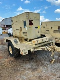 US Department of Defense Diesel Generator, Model MEP 804A, S/N FZ 60252, 15 KW, 50/60 HZ, 120/208 V,