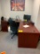 (2) Desks & Chairs, Hutch