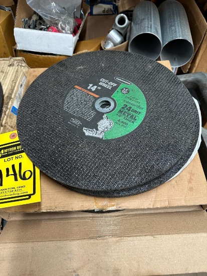 Assorted Abrasive Saw Blades, 14" & 16"