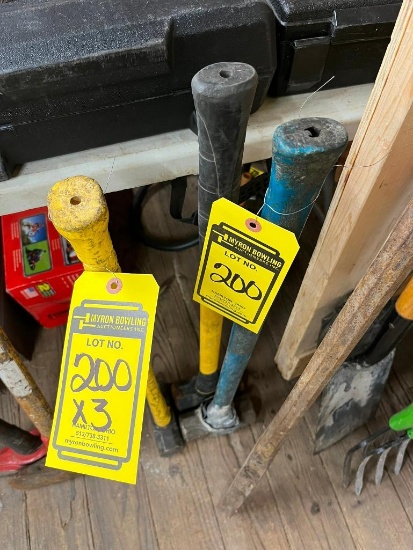 (3) Assorted Sledgehammers