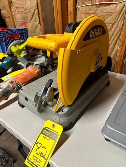 Dewalt 14" Chop Saw, 4,000 RPM, 120 V