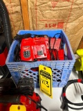 Crate of Milwaukee 18/12 V Battery Chargers