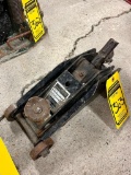 Sears 3,000 LB. Capacity Hydraulic Floor Jack & Bucket of Assorted Bottle Jacks (Bldg. D)