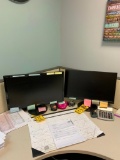 (3) Assorted Monitors