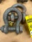 (2) Crosby 12-Ton Shackles