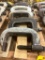 (6) Heavy Service Clamps, 6