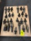 (25x) Assorted CAT 50 Taper Tool Holders, mostly End Mill Holders