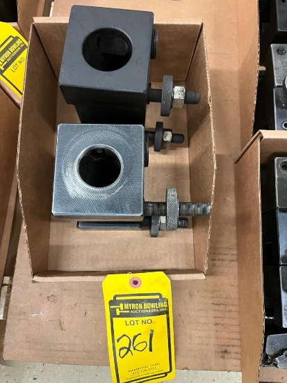 (2) Aloris Tool Holders: (2) DA41