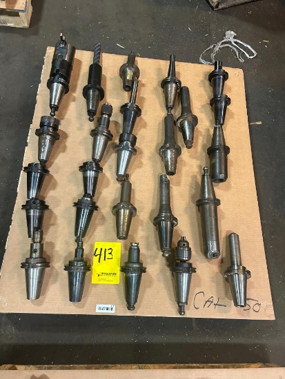 (25) Pcs. of Assorted CAT 50 Tooling - See Desc.