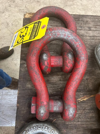 (2) 13-1/2-Ton Clevises