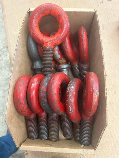 (12) Eye Bolts, 1"