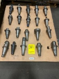 (20) Pcs. of Assorted NMTB 50 Taper Tooling