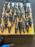 (25) Pcs. of Assorted Cat 50 Tooling