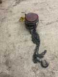 CM Cyclone 1-1/2-Ton Chain Hoist