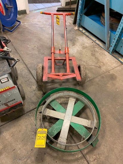 (2) Barrel Dollys, Barrel Cart
